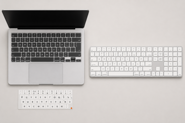 Tastaturaufkleber oder Zweit-Tastatur? Ein ehrlicher Vergleich - Tastaturaufkleber vs. Zweit-Tastatur – Was lohnt sich?