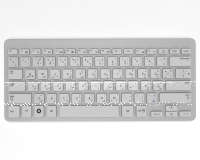 Arabische Tastaturaufkleber für MAC & Laptop (14x14mm), transparent mit Schutzlack Blau