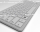 Arabische Tastaturaufkleber für MAC & Laptop (14x14mm), transparent mit Schutzlack Blau