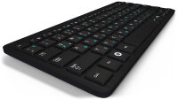Russische Aufkleber für PC & Laptop Tastaturen - Unten-Rechts | 11x13mm | HELLBLAU