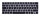 Russische / Deutsche Silikon Abdeckung für MacBook Pro mit Touch Bar 13" (A2159, A1706, A1989), 15.4" (A1707, A1990)