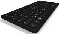 Russisch-Ukrainische universelle Tastaturaufkleber (5x6mm), transparent mit Schutzlack - WEIß