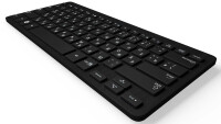 Russisch-Ukrainische universelle Tastaturaufkleber (5x6mm), transparent mit Schutzlack - WEIß