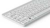 Französische Aufkleber für PC/Laptop & Notebook Tastaturen | 15x15 mm | Weiß