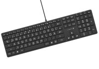 Deutsche Grossbuchstaben Tastatur mit LED-Beleuchtung, GRANDA-D917