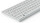 Deutsche universelle Tastaturaufkleber | 5x6mm | transparent | Rot