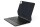 Deutsche Tastatur für iPad 11" Air 5/4 th Gen | iPad 11" Pro (4th/3rd/2nd/1st Gen) mit großen beleuchteten Buchstaben | SCHWARZ | MAGIO-DG828